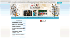 Desktop Screenshot of gokbabimost.pl