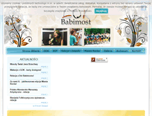 Tablet Screenshot of gokbabimost.pl